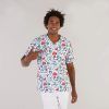 BLUSA CASACA SANITARIA UNISEX MOTIVOS ESTAMPADOS MICROFIBRA - Imagen 4