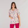 BLUSA CASACA SANITARIA UNISEX MOTIVOS ESTAMPADOS MICROFIBRA - Imagen 12