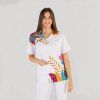 BLUSA CASACA SANITARIA UNISEX MOTIVOS ESTAMPADOS MICROFIBRA - Imagen 14
