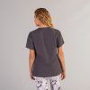 BLUSA CASACA SANITARIA MUJER DETALLES ESTAMPADOS - Imagen 6
