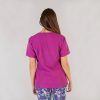 BLUSA CASACA SANITARIA MUJER DETALLES ESTAMPADOS - Imagen 3