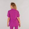 BLUSA CASACA SANITARIA MUJER CONTRASTE VIVOS MICROFIBRA - Imagen 6
