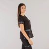 BLUSA CASACA SANITARIA MUJER DETALLES ESTAMPADOS - Imagen 2