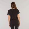 BLUSA CASACA SANITARIA MUJER DETALLES ESTAMPADOS - Imagen 3