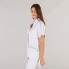BLUSA CASACA SANITARIA MUJER CONTRASTE VIVOS MICROFIBRA - Imagen 2