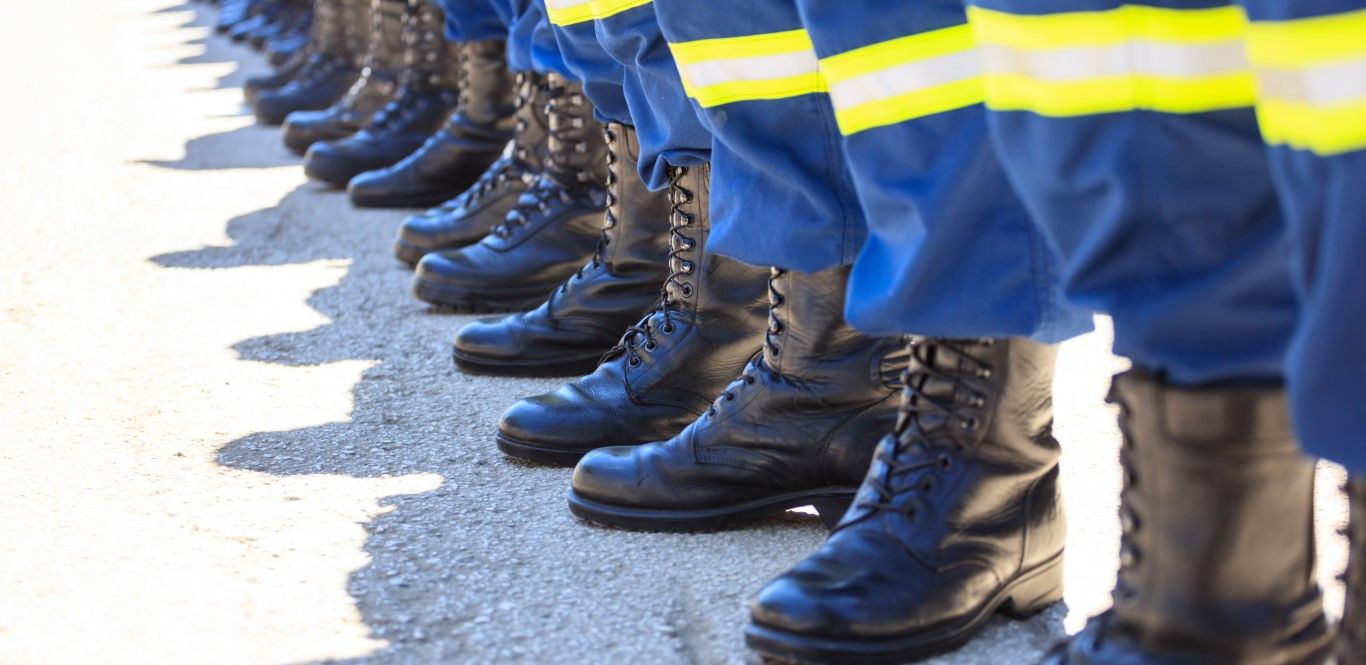 equipo de calzado de seguridad